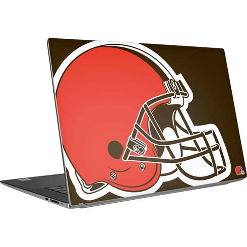 NFL Cleveland Browns Large Logo Dell XPS Skin